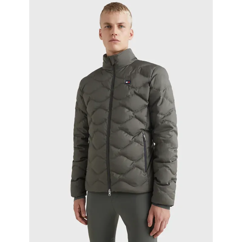 Tommy Hilfiger Men's Mid-Weight Re-Down Jacket - Night Storm-1